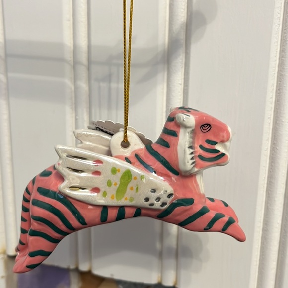 Anthropologie Art Knacky Flying Tiger Ornament 2019 Rare NWT - Picture 11 of 11